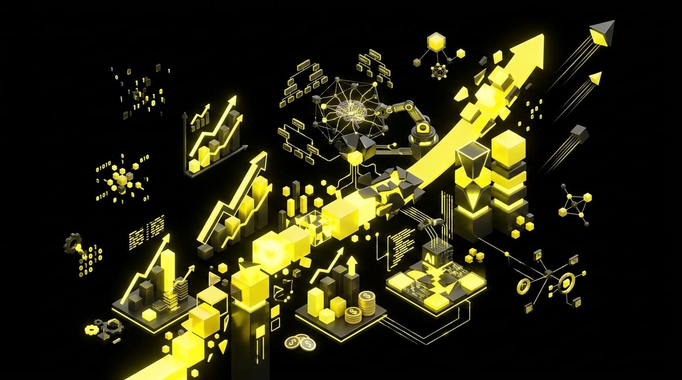 GBP Solution 3D Abstract Background